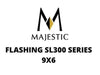 Majestic Chimney Venting Majestic SL300 Series Pipe - FLASHING SL300 SERIES 9X6