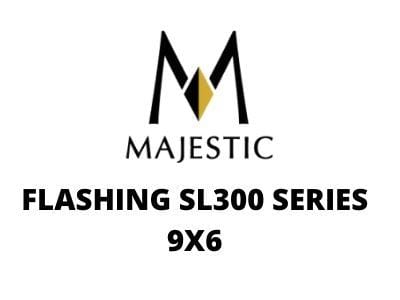 Majestic Chimney Venting Majestic SL300 Series Pipe - FLASHING SL300 SERIES 9X6