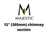 Majestic Chimney Venting Majestic SL400 Series Pipe - 12" (305mm) chimney section