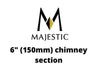 Majestic Chimney Venting Majestic SL400 Series Pipe - 6" (150mm) chimney section