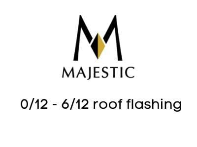 Majestic Chimney Venting Majestic SLP 0/12 - 6/12 roof flashing