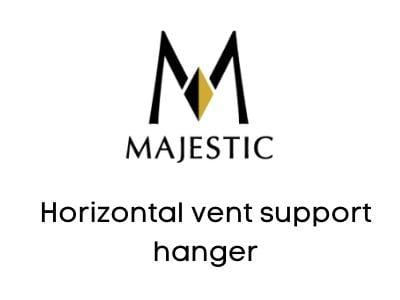 Majestic Chimney Venting Majestic SLP Horizontal vent support hanger