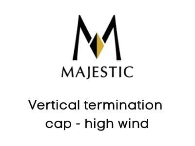 Majestic Chimney Venting Majestic SLP - Vertical termination cap - high wind