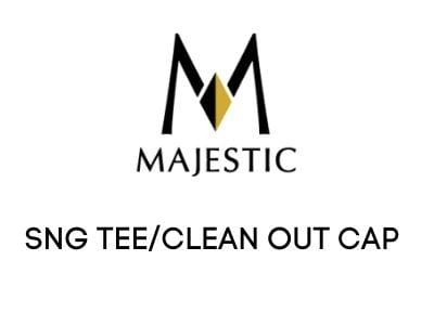 Majestic Chimney Venting Majestic SNG TEE/CLEAN OUT CAP