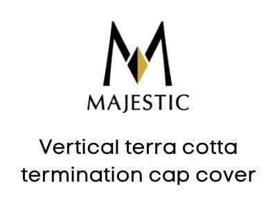 Majestic Chimney Venting Majestic Vertical terra cotta termination cap cover