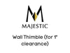 Majestic Chimney Venting Majestic Wall Thimble (for 1" clearance)