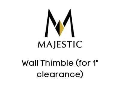Majestic Chimney Venting Majestic Wall Thimble (for 1" clearance)