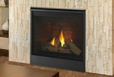 Majestic Direct Vent Gas Fireplace Majestic Meridian Platinum 36 Inch Direct Vent Gas Fireplace - MERIDPLA36