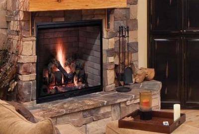 Majestic Majestic Biltmore 36 Inch Radiant Wood Burning Fireplace