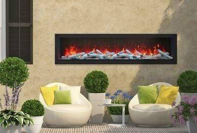 Remii Remii 65" Deep Indoor or Outdoor Electric Fireplace - 102765-DE