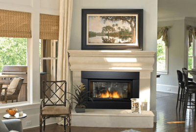Sierra Flame Sierra Flame 36" See-Thru Direct Vent Linear Gas Fireplace - PALISADE-36