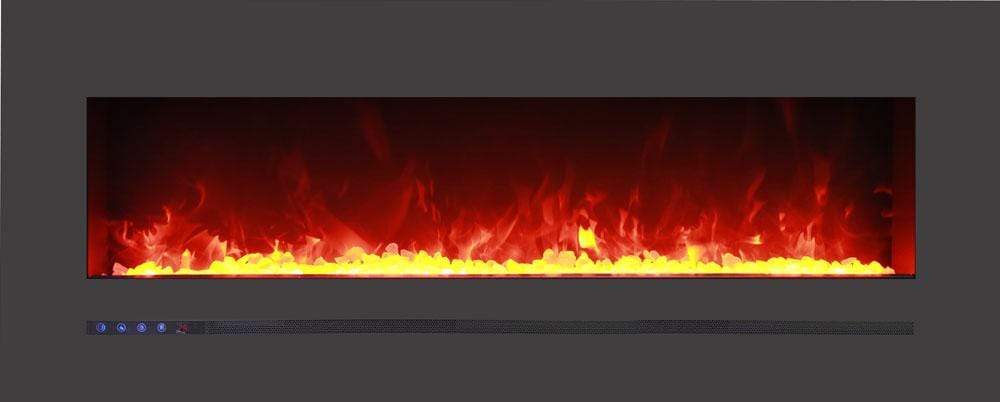 Sierra Flame Sierra Flame 48" Linear Electric Fireplace - WM-FML-48-5523-STL